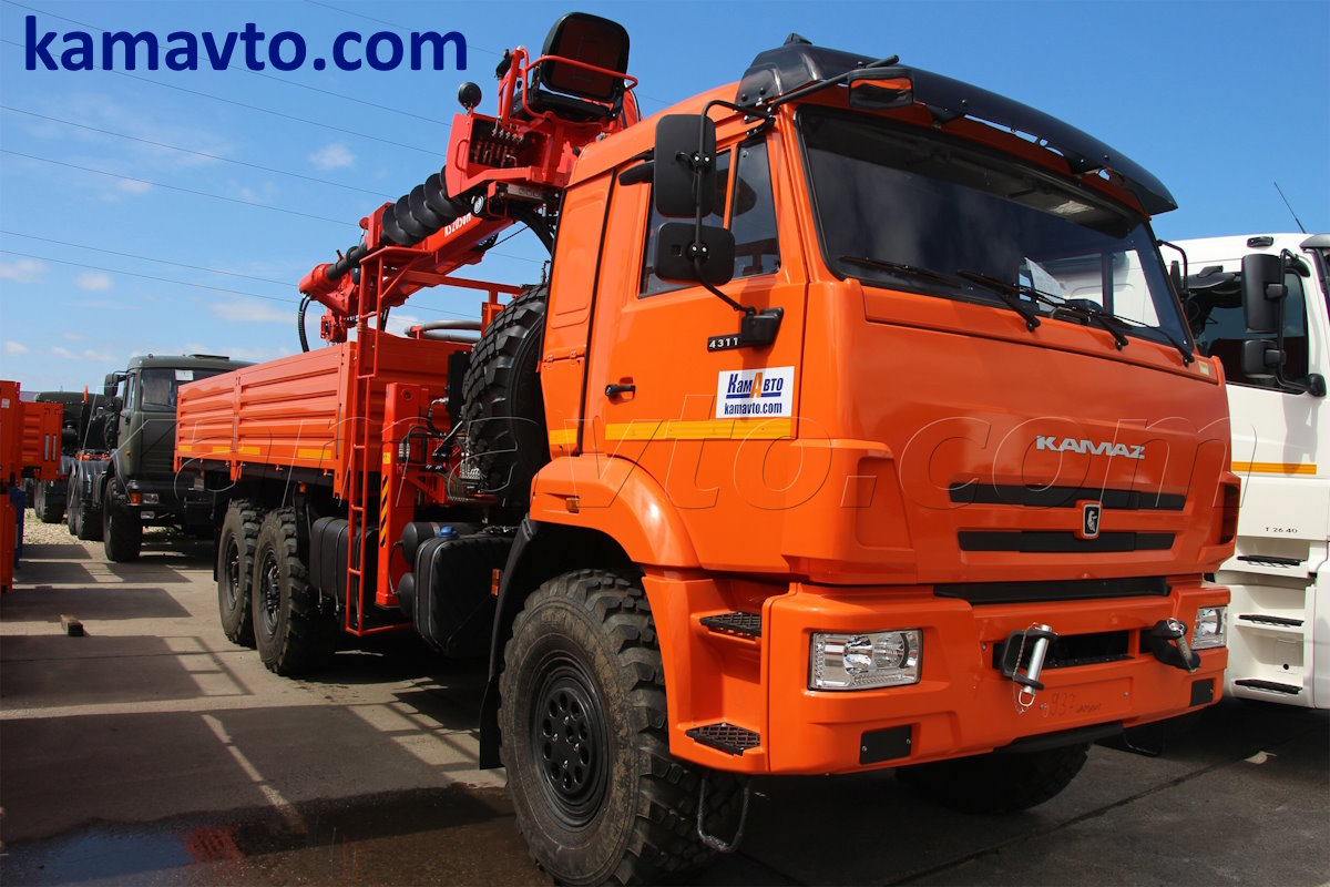 КамАЗ-43118 бортовой с КМУ купить