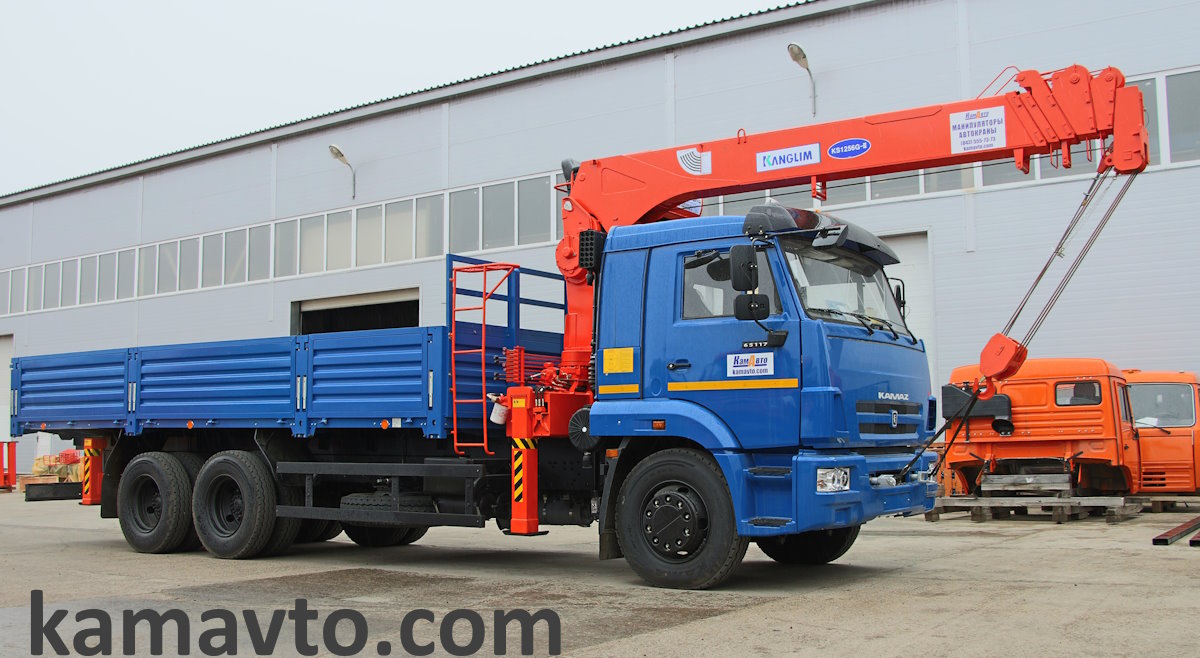 камаз 65117 с кму
