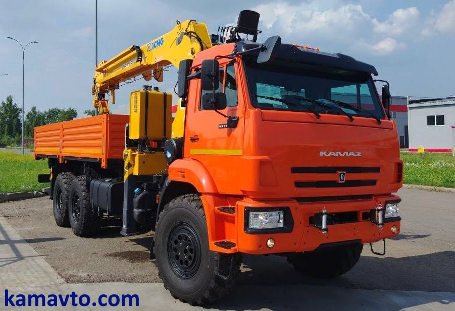 КМУ XCMG 200-6 на шасси КамАЗ — полнокомплектный автомобиль с манипулятором